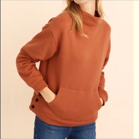 Madewell better terry cropped sweatshirt S - Picture 12 of 12